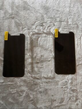 12 & 12 Pro Black Privacy Tempered Glass Screen Protectors - 2 Pack